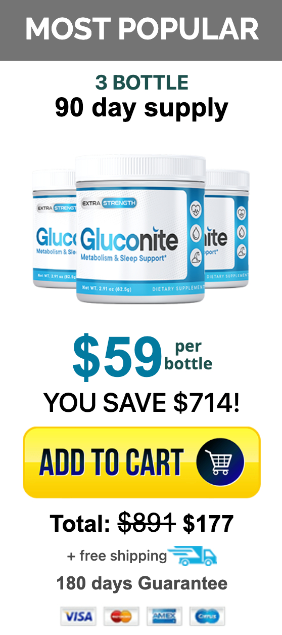 Gluconite - 3 Bottles