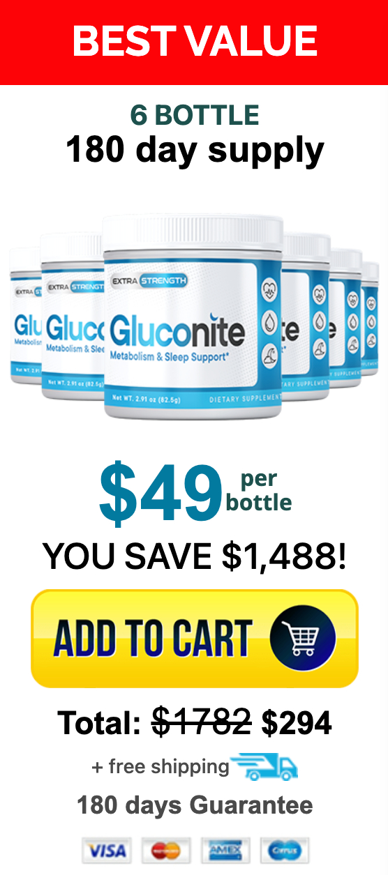 Gluconite - 6 Bottles